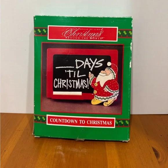 Vintage 1995 days till Christmas sign - Picture 2 of 8